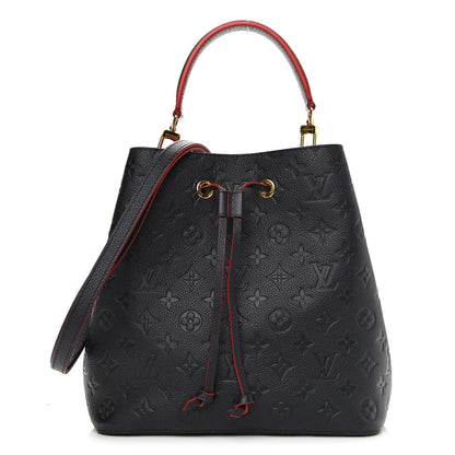 Louis Vuitton Empreinte Neonoe MM Marine Rouge 1 of 10