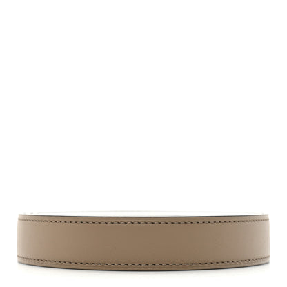 Hermes Swift Epsom Reversible Belt Strap 90 36 Etoupe White 2 of 5