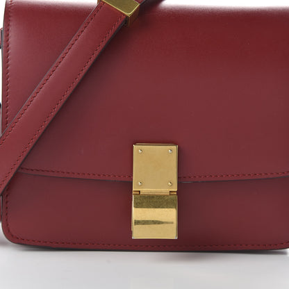Celine Smooth Calfskin Small Classic Box Flap Bag Red 10 of 10