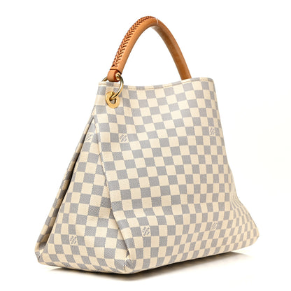 Louis Vuitton Damier Azur Artsy MM 3 of 17