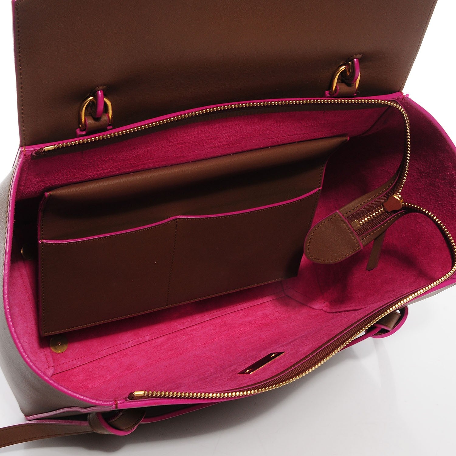 Celine Smooth Calfskin Mini Belt Bag Camel 5 of 10