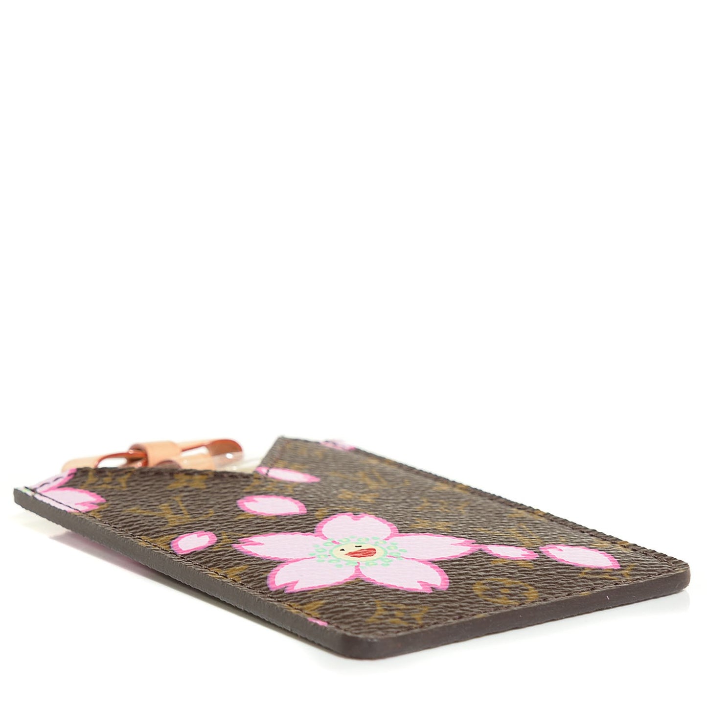 Monogram Cherry Blossom Mirror With Case Brown