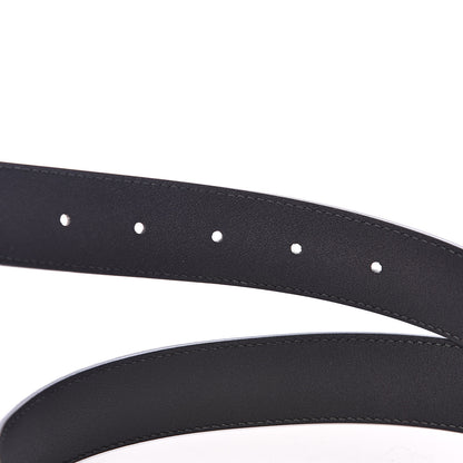 Gucci Calfskin Double G 30mm Belt 85 34 Black 5 of 7