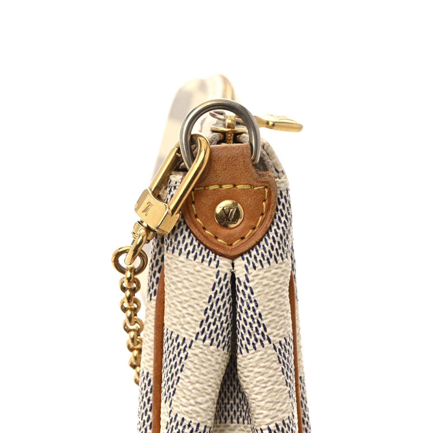 Louis Vuitton Damier Azur Eva Clutch 13 of 15