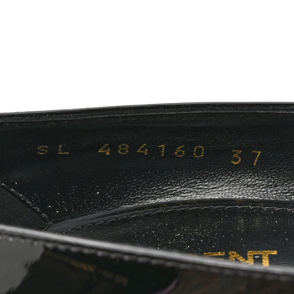 Saint Laurent Patent Opyum 85 Pumps 37 Black 9 of 10
