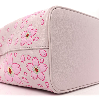 Louis Vuitton LV X TM Empreinte Cherry Blossom Neonoe BB Pink 8 of 10