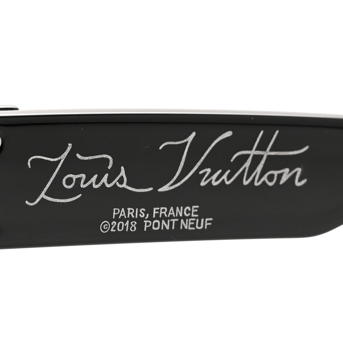 Louis Vuitton Acetate 1.1 Millionaires Z1277W Sunglasses Black 5 of 9