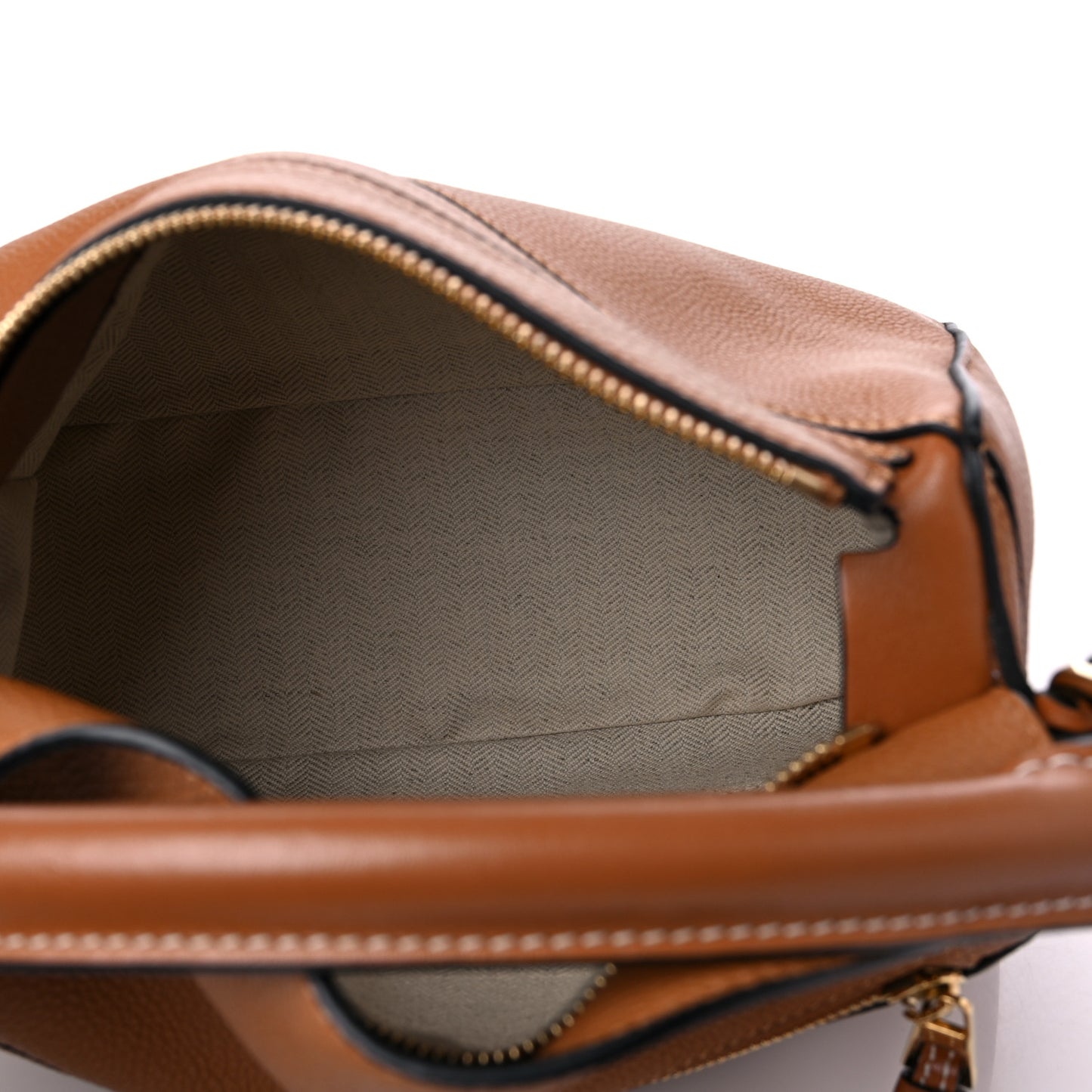 Calfskin Small Puzzle Bag Tan
