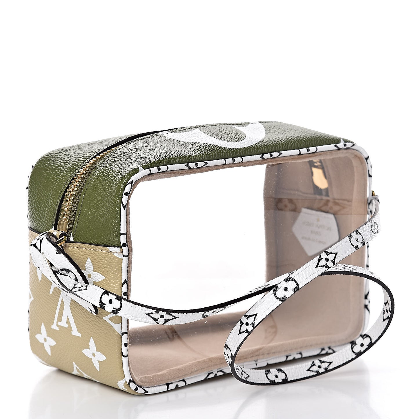 Monogram Giant Beach Pouch Kaki