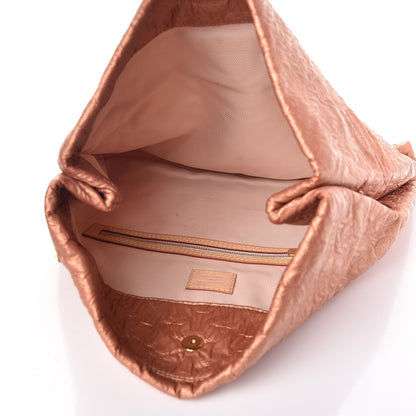 Louis Vuitton Jacquard Quilted Monogram Limelight Clutch GM Rose Gold 5 of 8