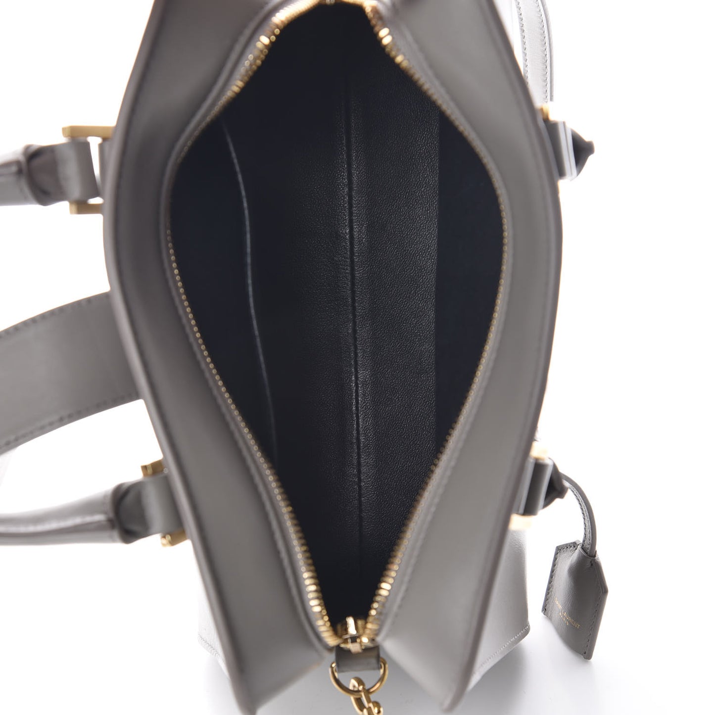 Calfskin Monogram Baby Cabas Fog