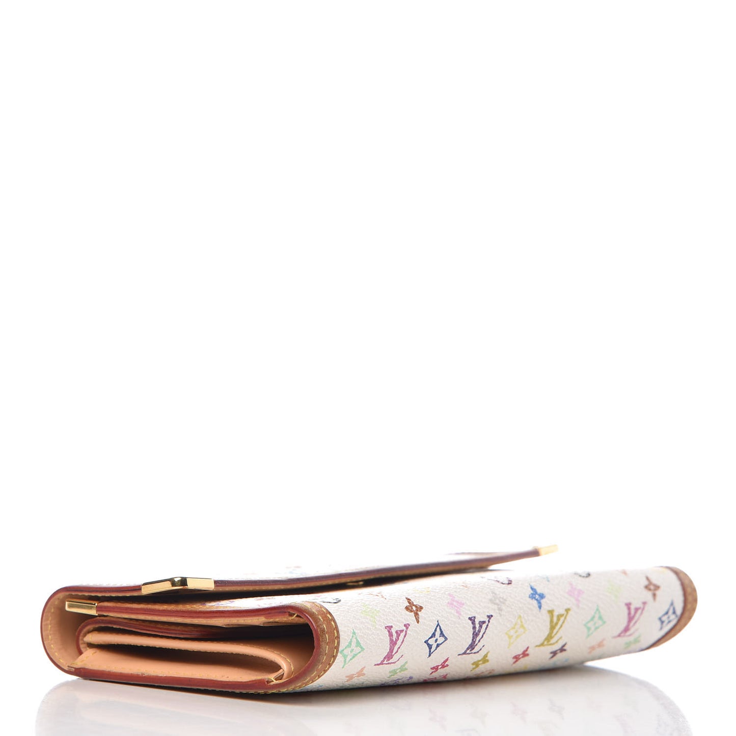 Monogram Multicolor Porte Tresor International Wallet White
