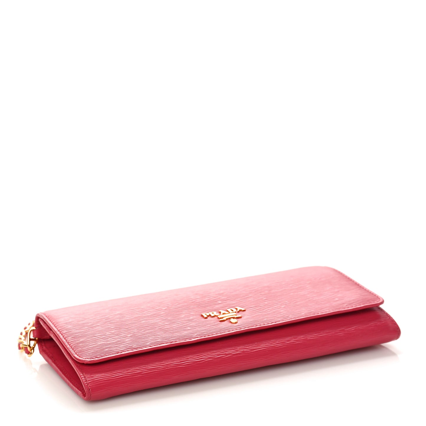 Vitello Move Metal Oro Chain Wallet Peonia