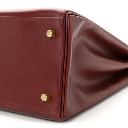 Hermes Box Kelly Retourne 35 Rouge H 10 of 13