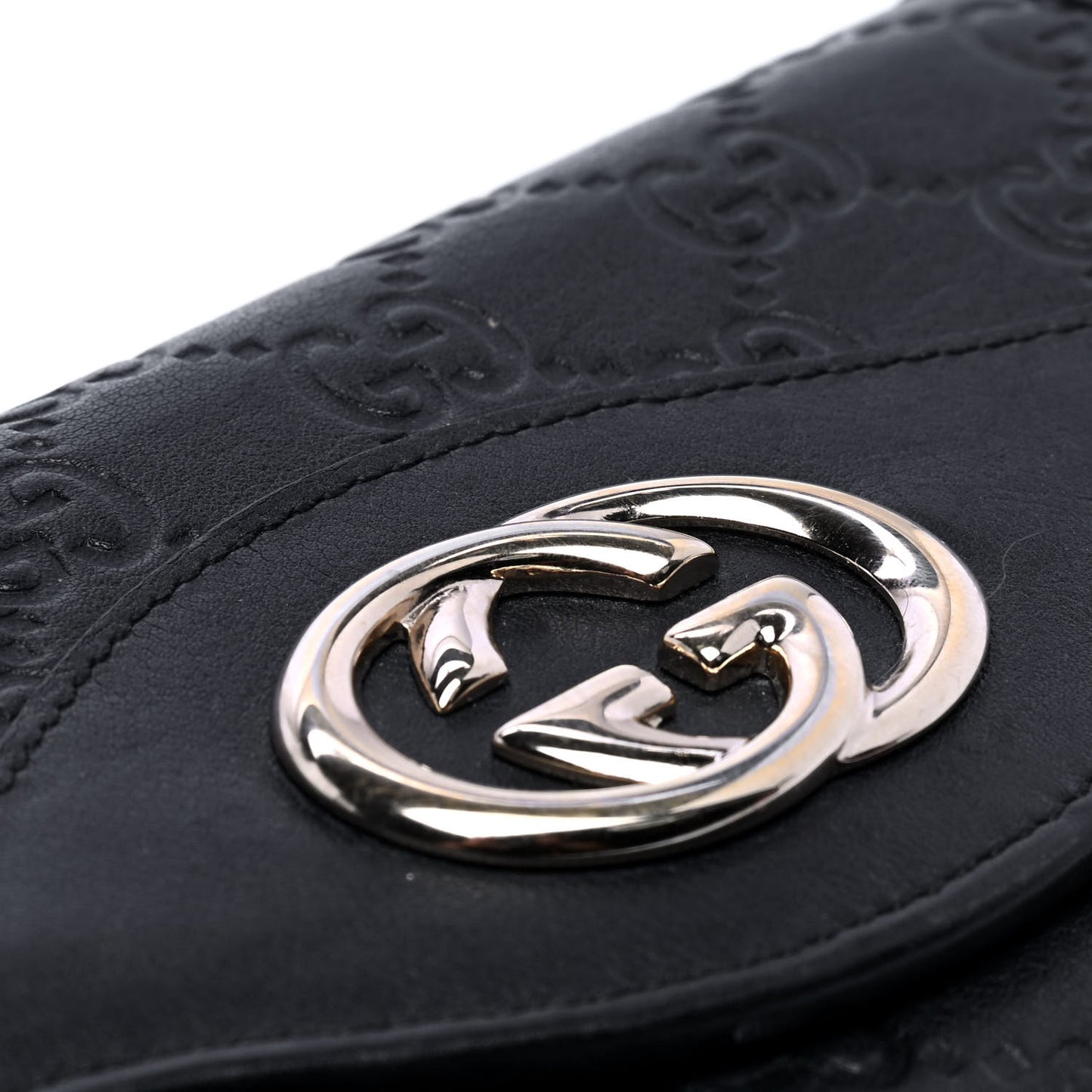 Guccissima Sukey Continental Wallet Continental Wallet Black