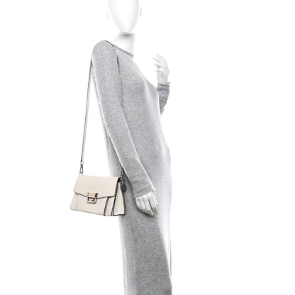 Givenchy Goatskin Small GV3 Shoulder Bag White 2 of 10