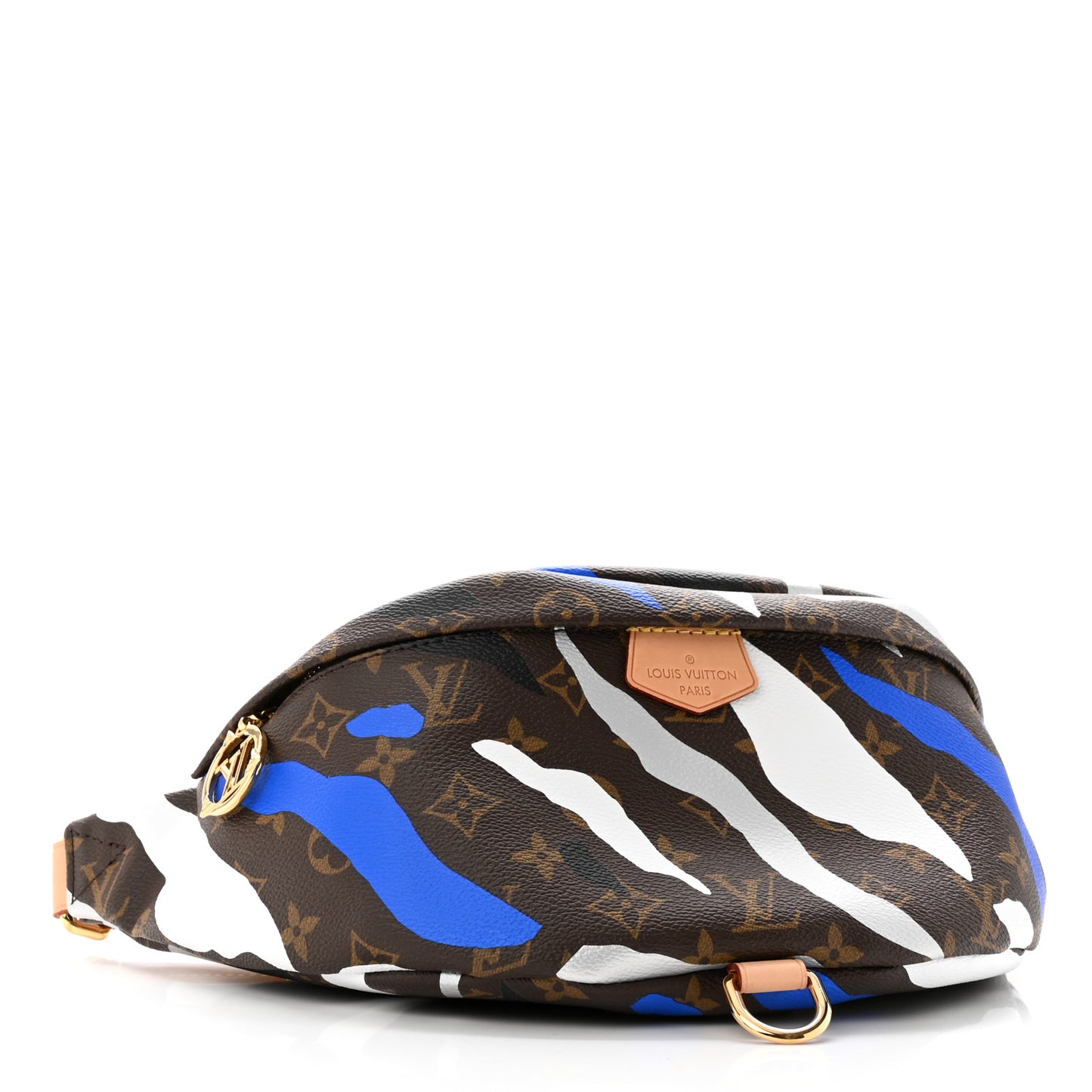 x LoL Monogram Bumbag Blue Silver