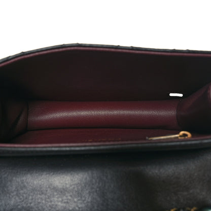 Chanel Sheepskin Quilted Mini Beauty Lock Flap Black 5 of 11