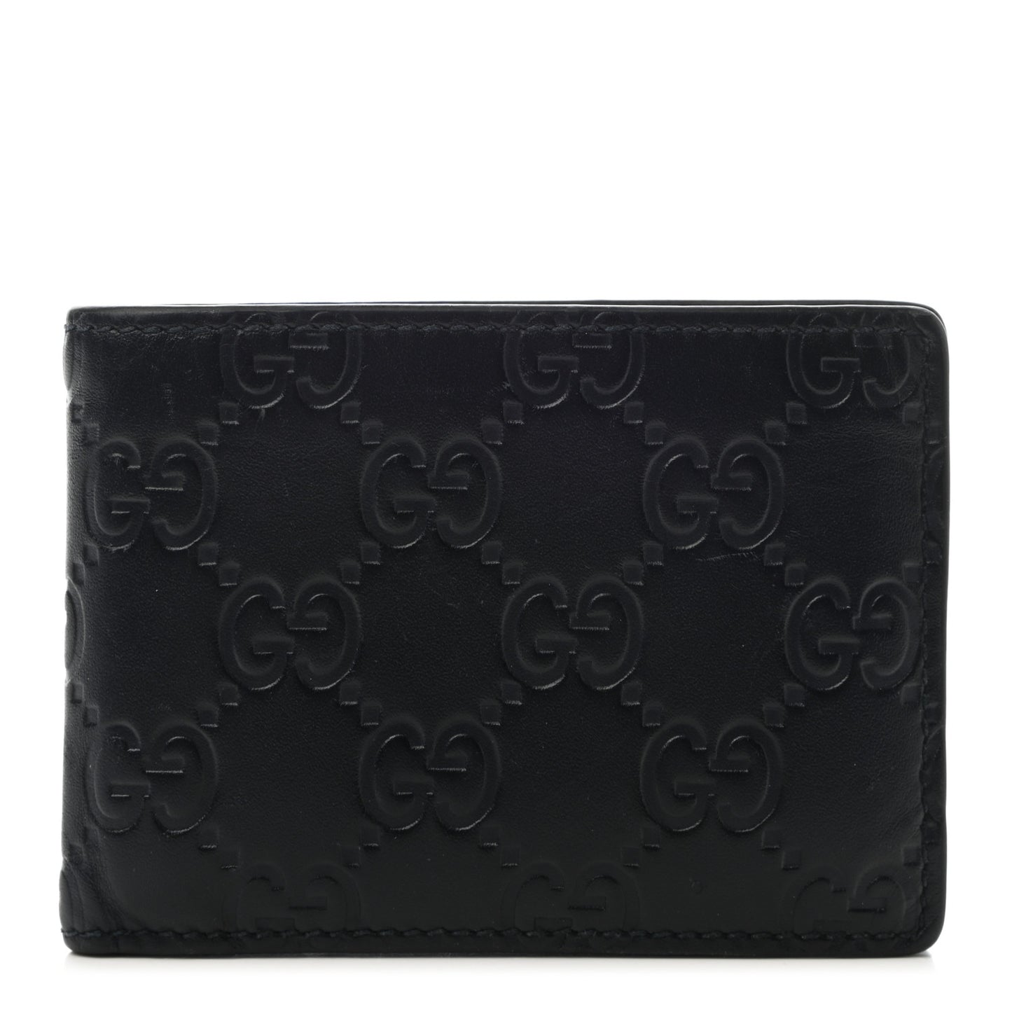 Guccissima Bi-Fold Wallet Black