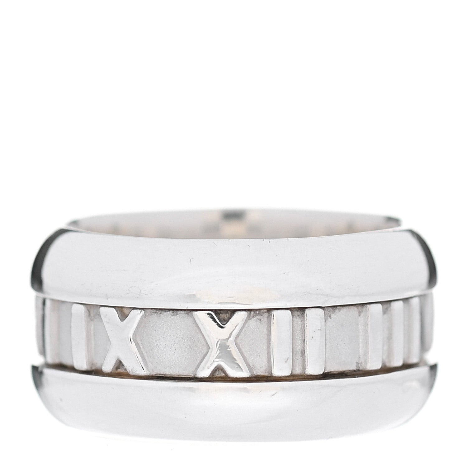 Tiffany Sterling Silver Atlas Band Ring 47 4.25 3 of 4