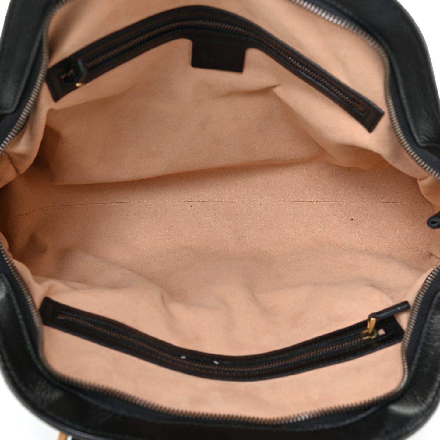 Calfskin Medium Re(Belle) Top Handle Bag Black