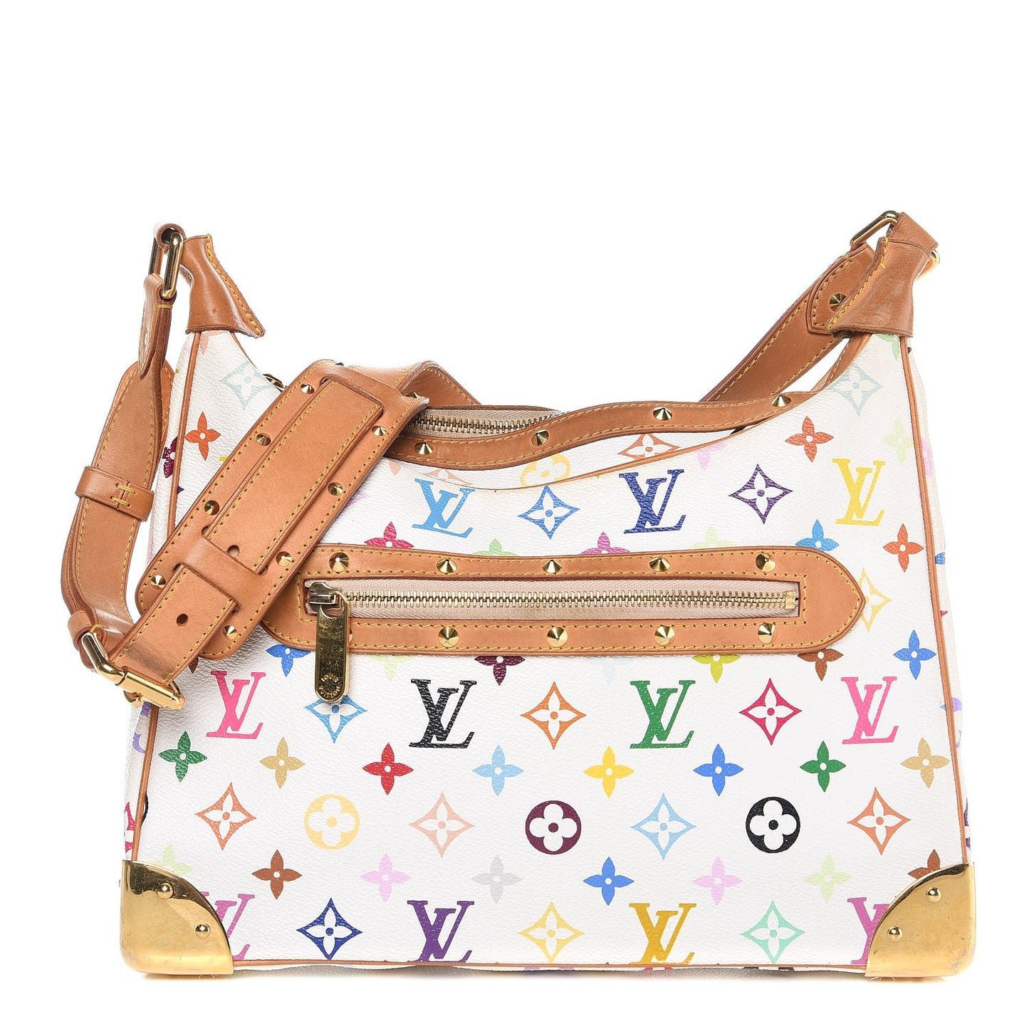 Monogram Multicolor Boulogne White