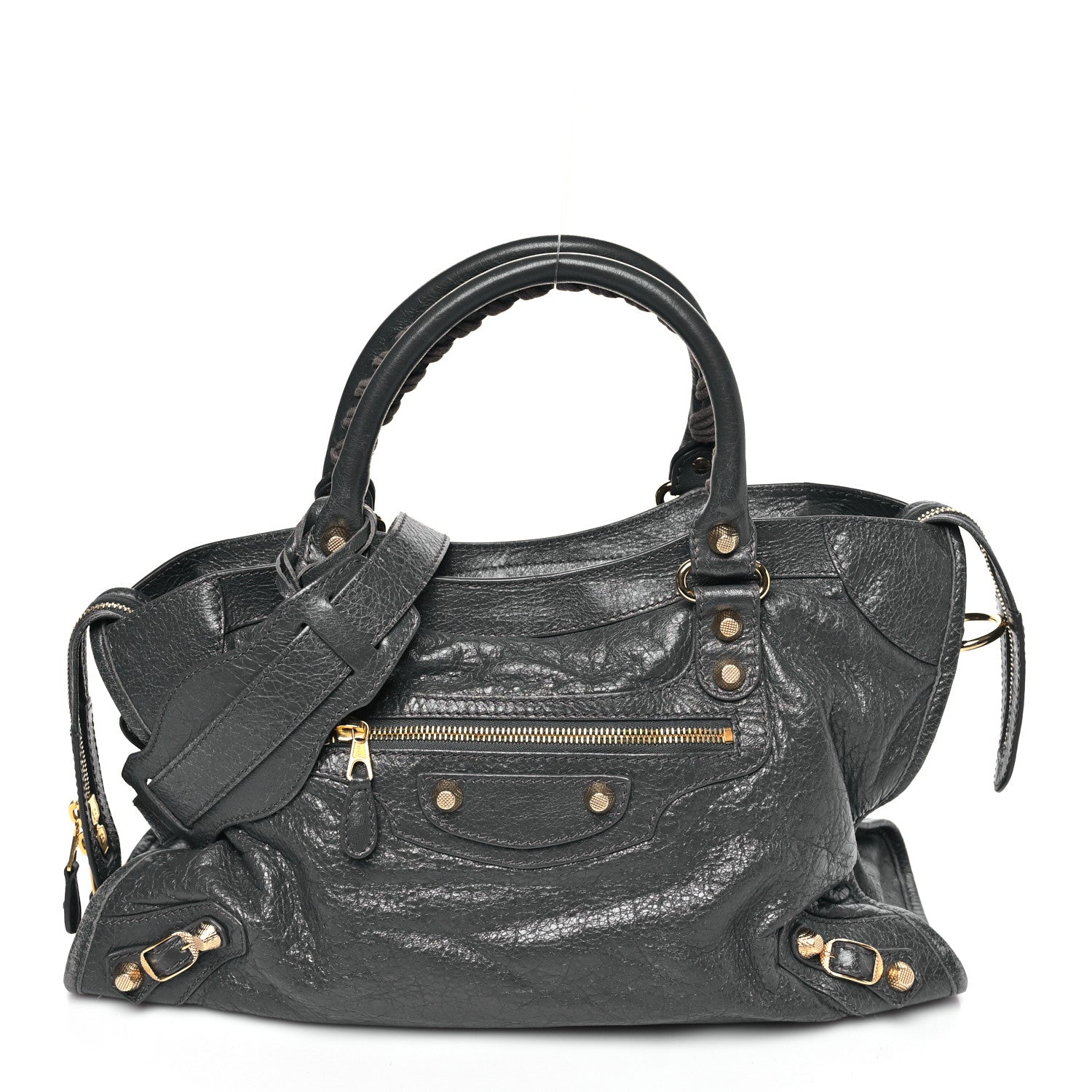 Balenciaga Agneau Giant 12 Gold Hardware City Gris Fossile 1 of 9