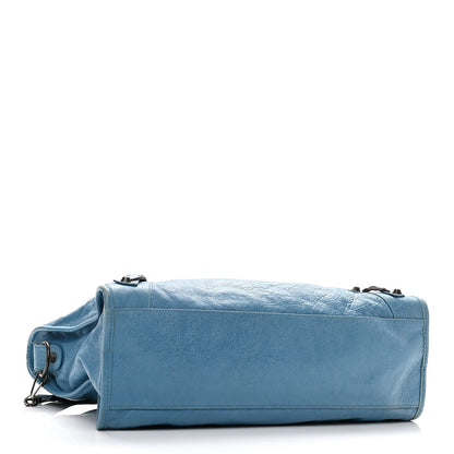 Balenciaga Agneau Classic Hardware City Aquamarine 3 of 9