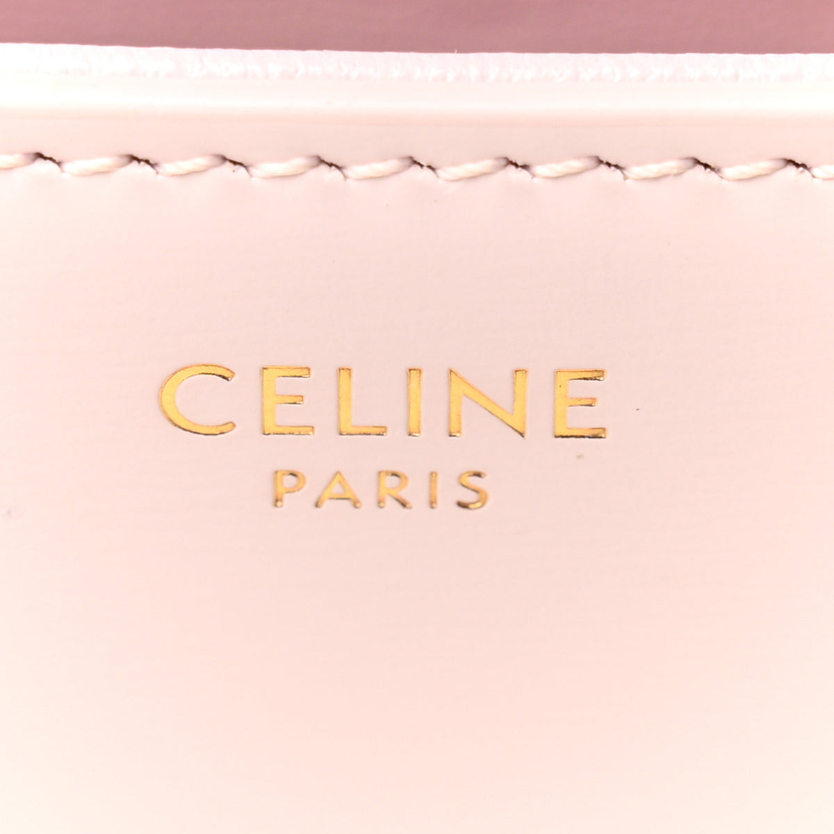 Shiny Calfskin Triomphe Shoulder Bag Peony
