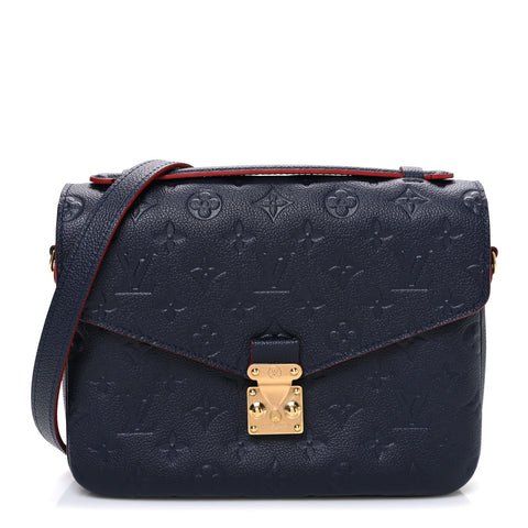 Empreinte Pochette Metis Marine Rouge