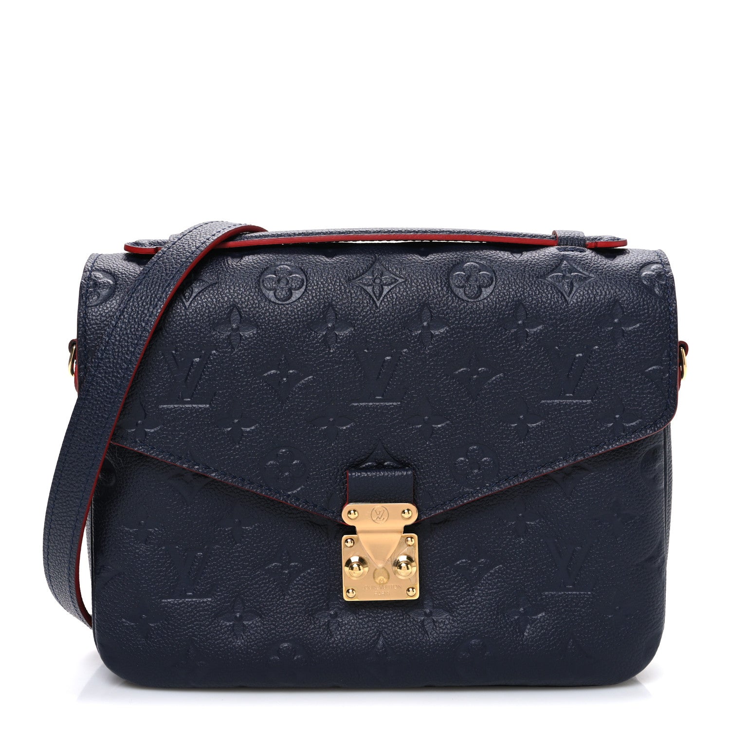 Louis Vuitton Empreinte Pochette Metis Marine Rouge 1 of 10