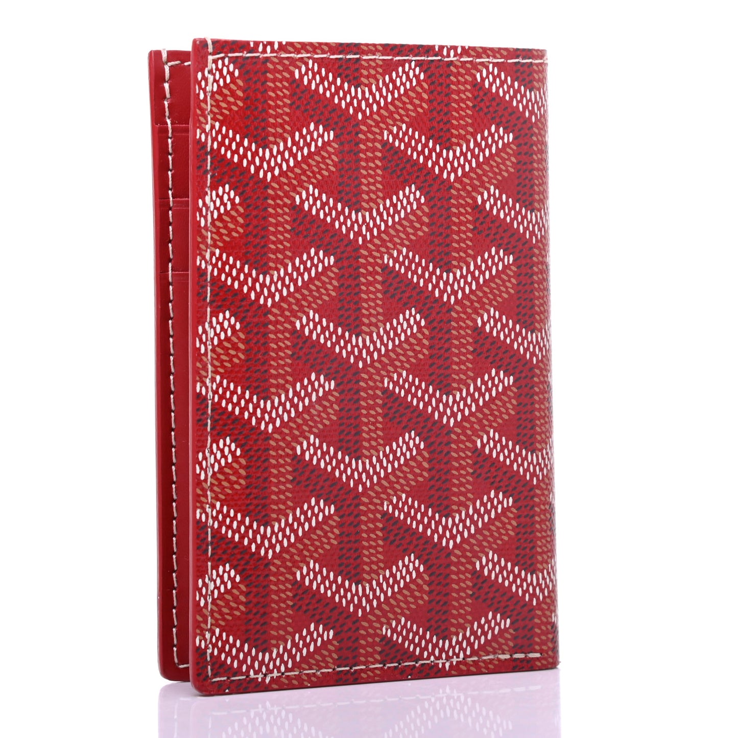 Goyardine Saint Pierre Card Holder Red