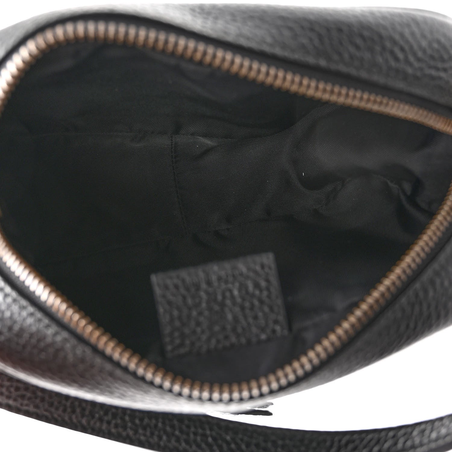Gucci Pebbled Calfskin Mini Soho Disco Bag Black 5 of 10