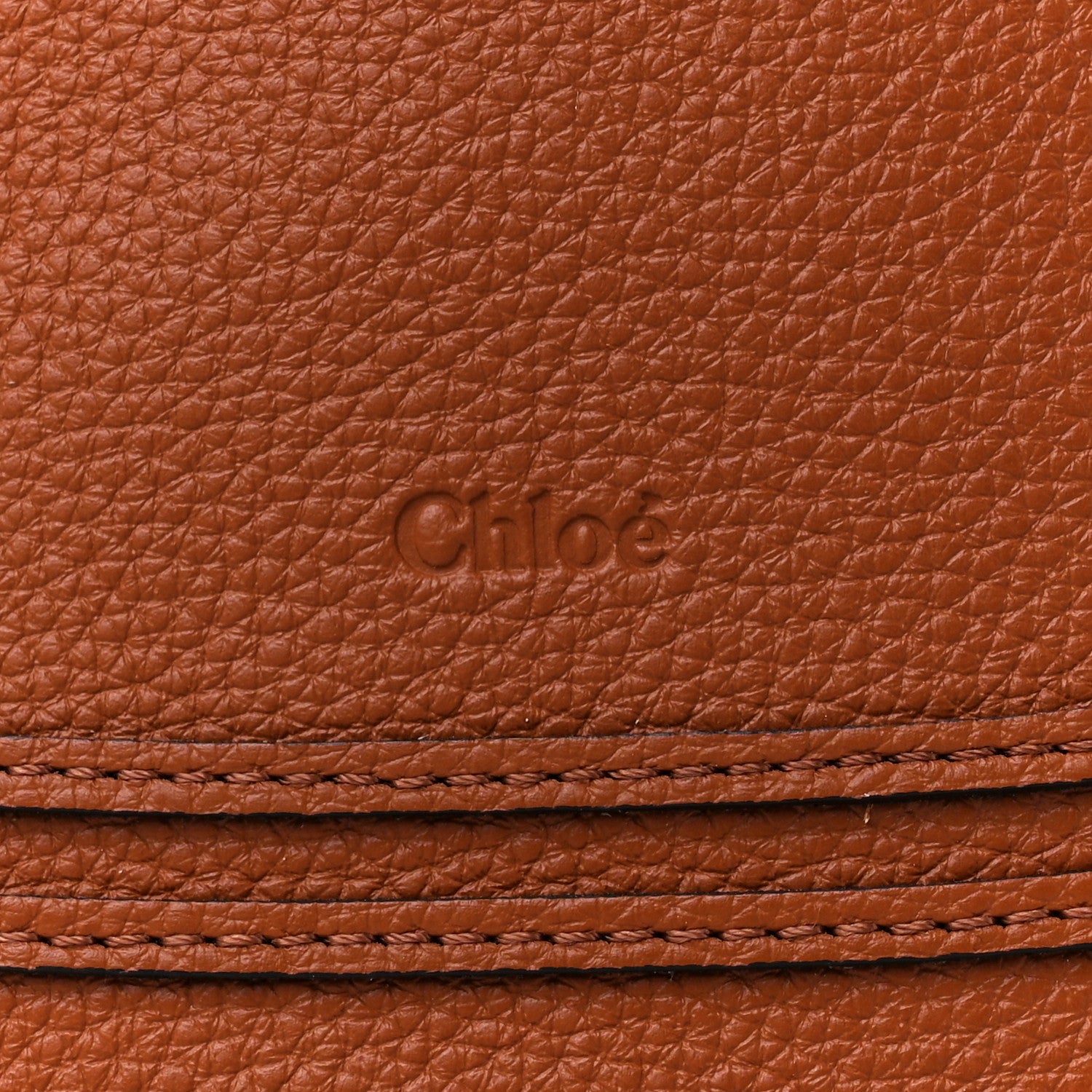 Chloe Calfskin Braided Medium Marcie Double Carry Tan 8 of 11