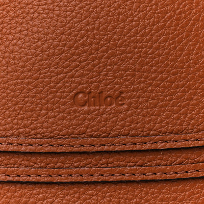 Chloe Calfskin Braided Medium Marcie Double Carry Tan 8 of 11