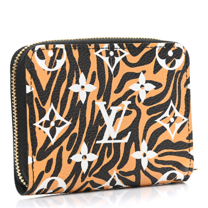 Louis Vuitton Monogram Giant Jungle Zippy Coin Purse Black 3 of 7