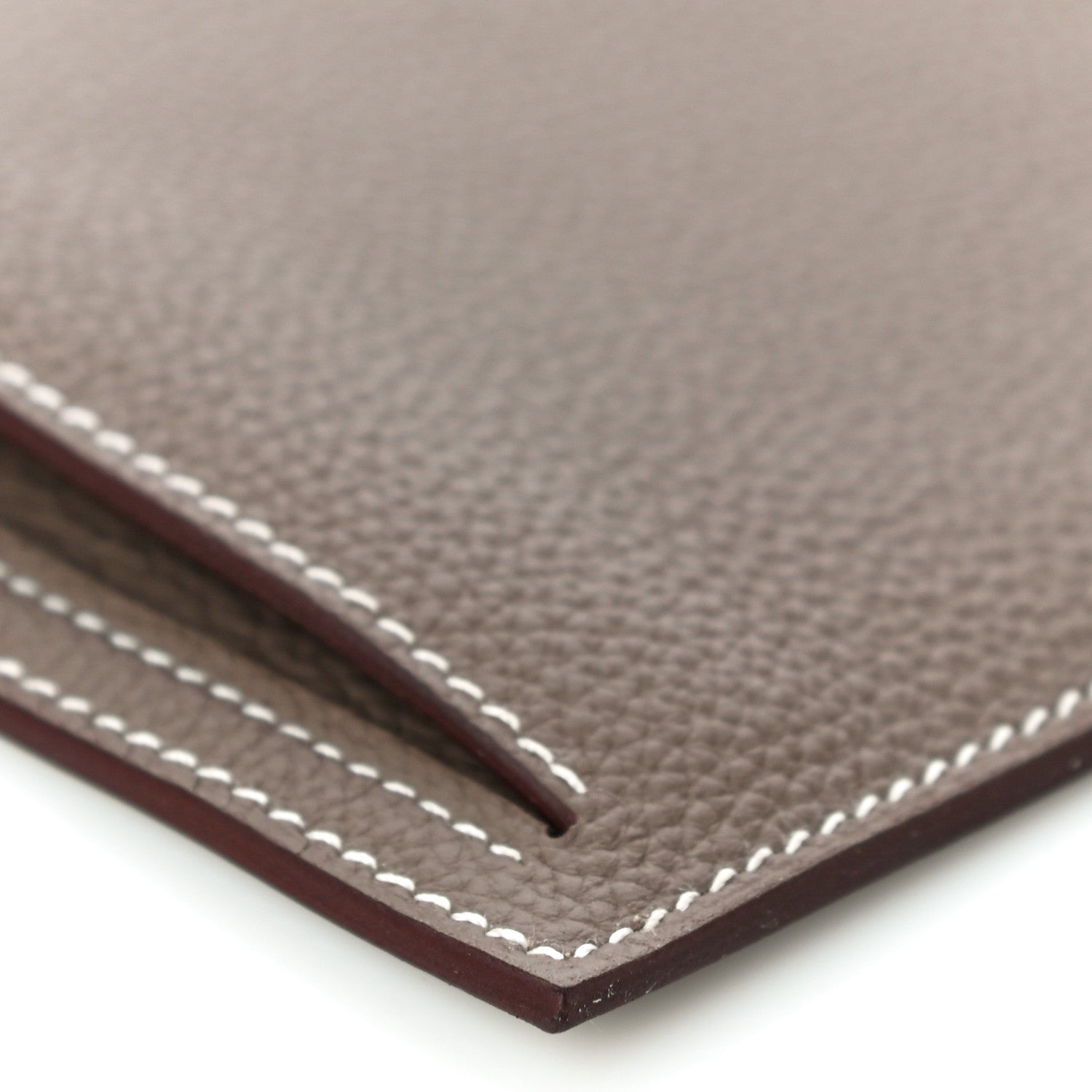 Hermes Togo Backpocket Pouch 30 Etoupe 8 of 10