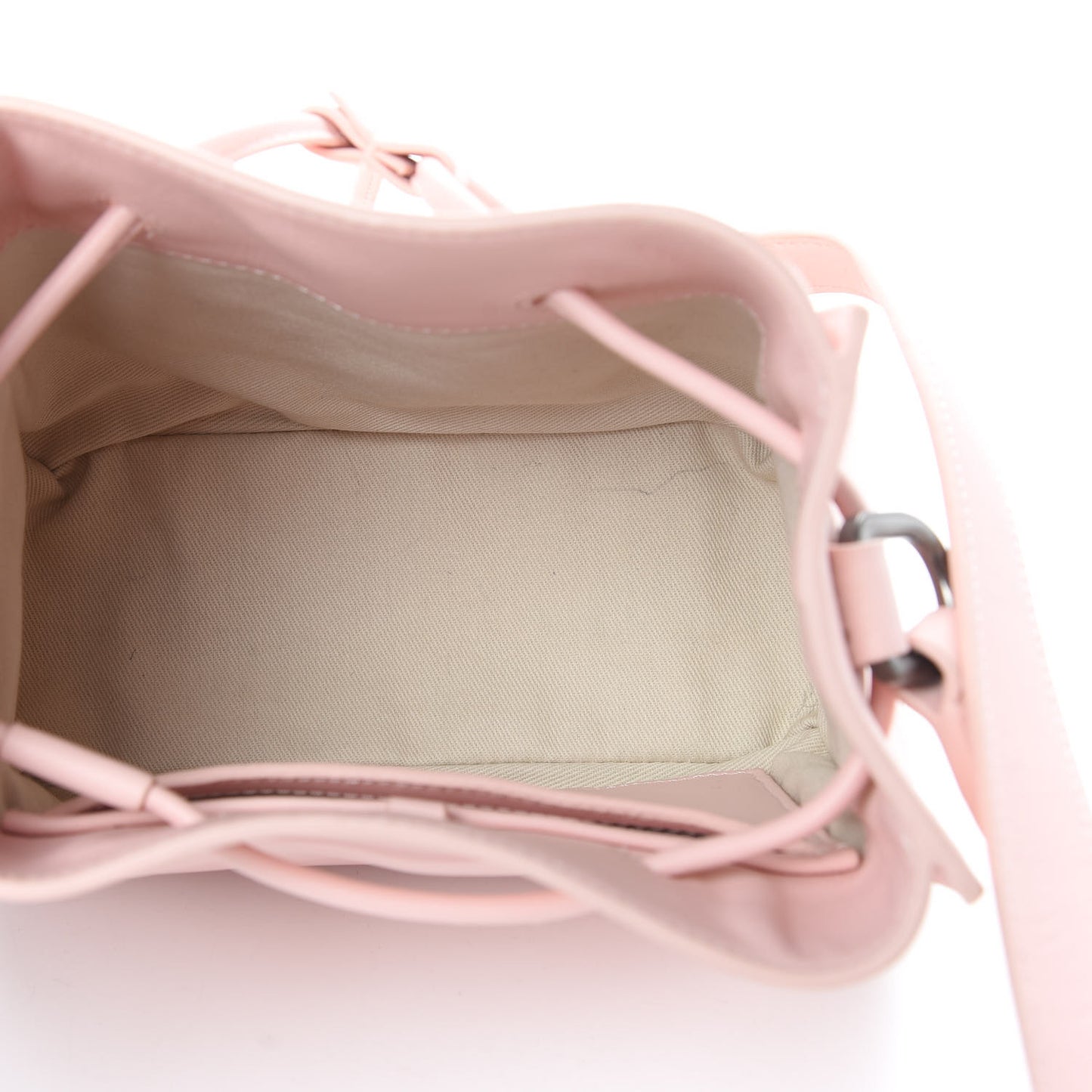 3.1 Smooth Calfskin Mini Soleil Bucket Bag Light Pink
