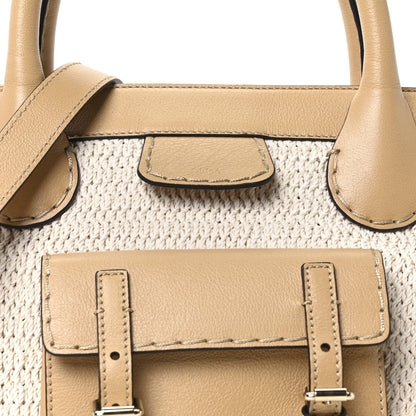 Chloe Cotton Calfskin Medium Edith Day Bag Soft Tan 7 of 9