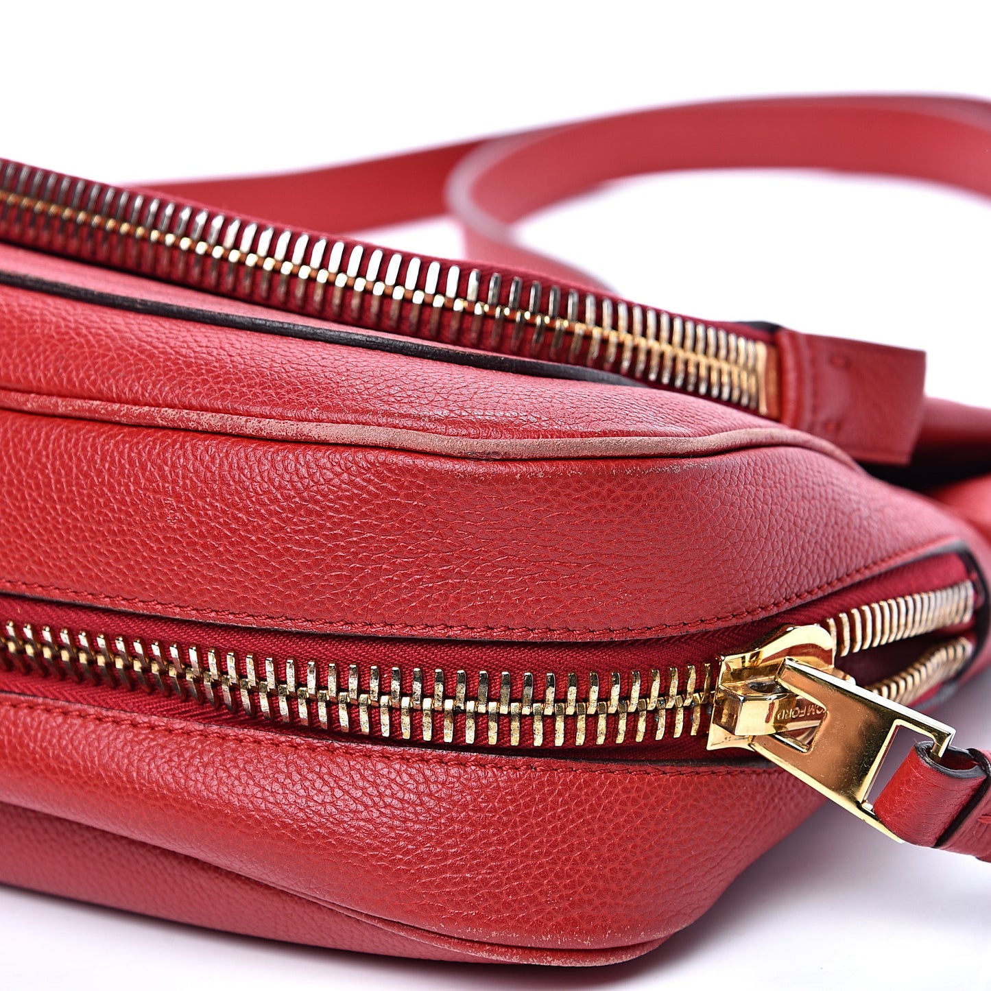 Calfskin Medium Jennifer Crossbody Flame Red