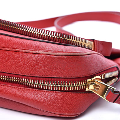 Tom Ford Calfskin Medium Jennifer Crossbody Flame Red 8 of 16