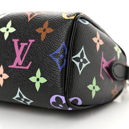 Louis Vuitton LV X TM Monogram Multicolor Nano Speedy Black 9 of 11