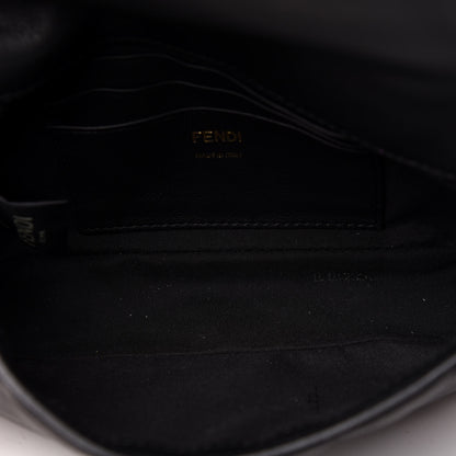 Fendi Nappa FF 1974 Embossed Mini Baguette Black 5 of 11
