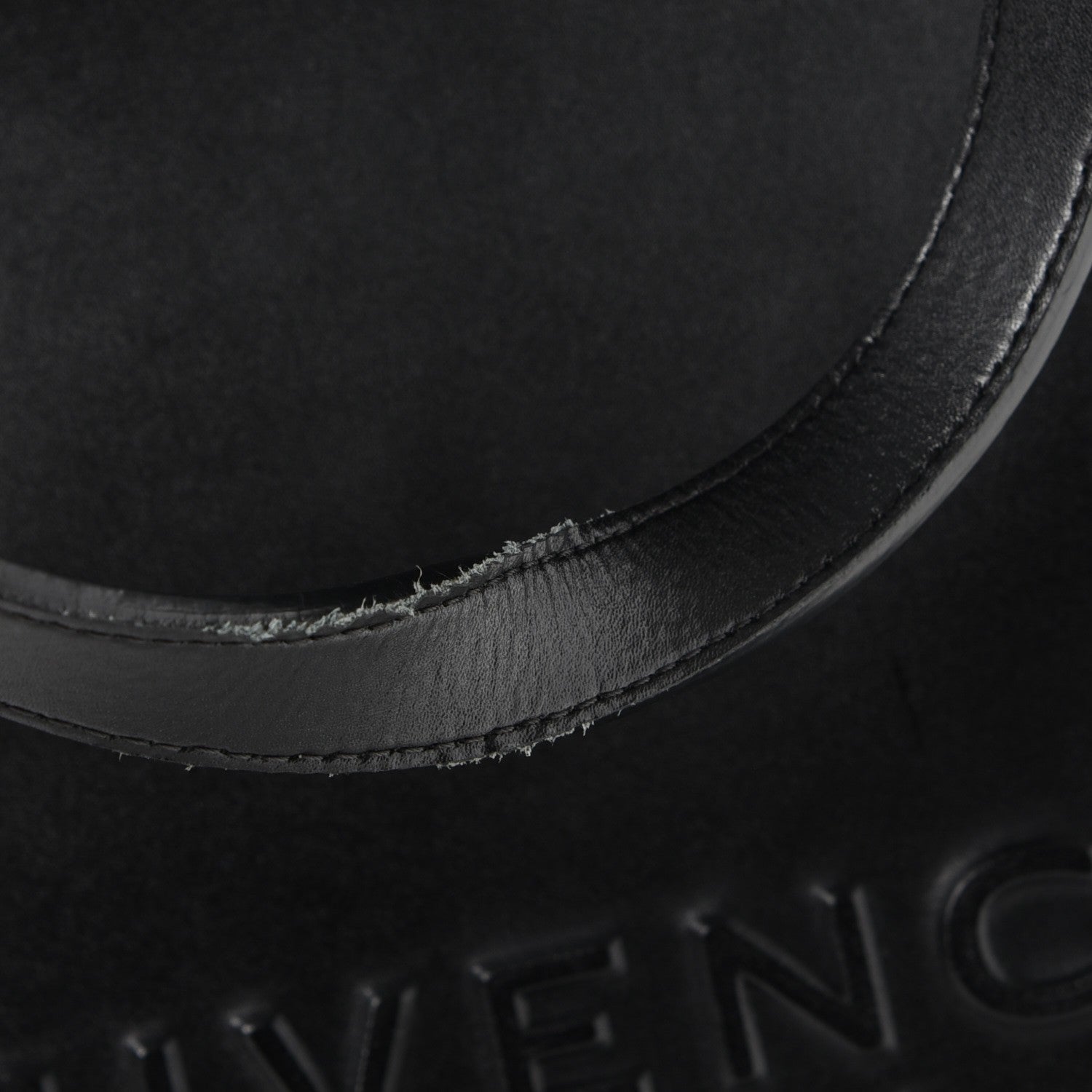 Givenchy Calfskin Logo Debossed Medium Shopper Tote Black 13 of 15