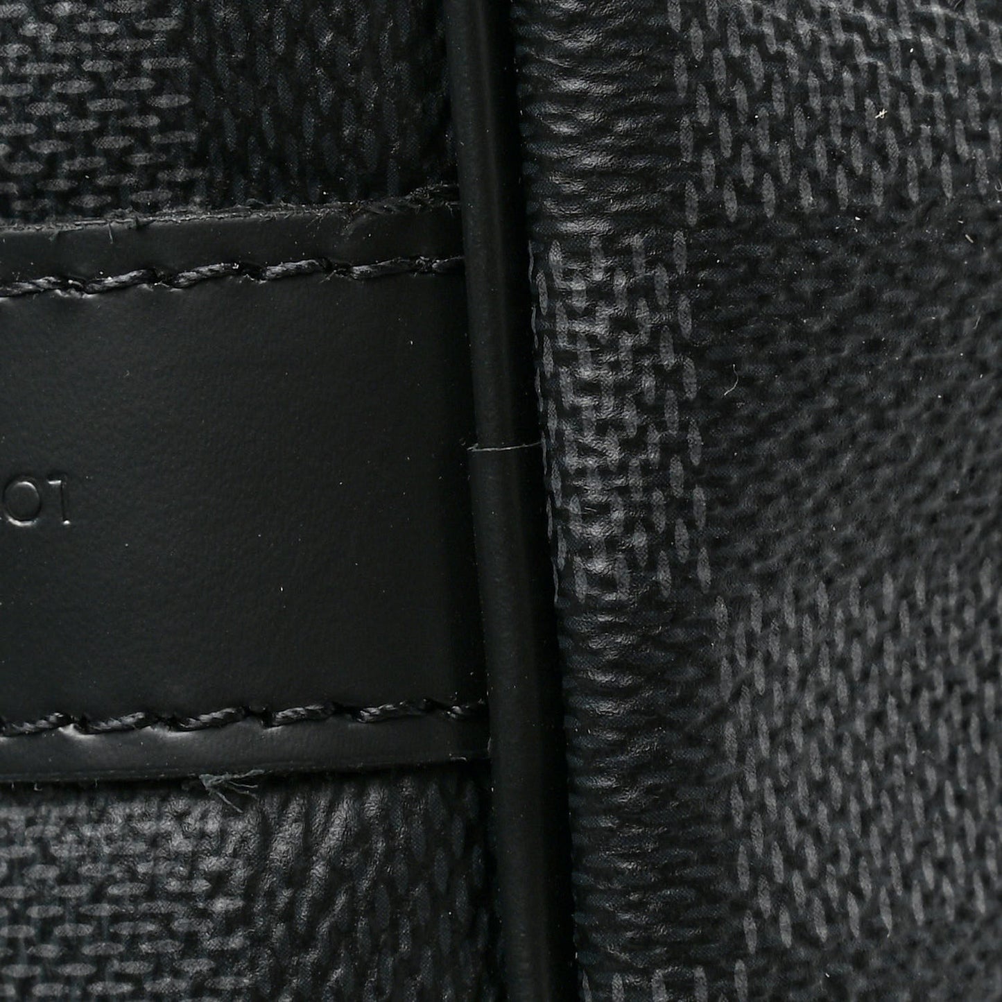 Damier Graphite Keepall Bandouliere 55