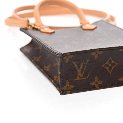 Louis Vuitton Monogram Petit Sac Plat 7 of 10