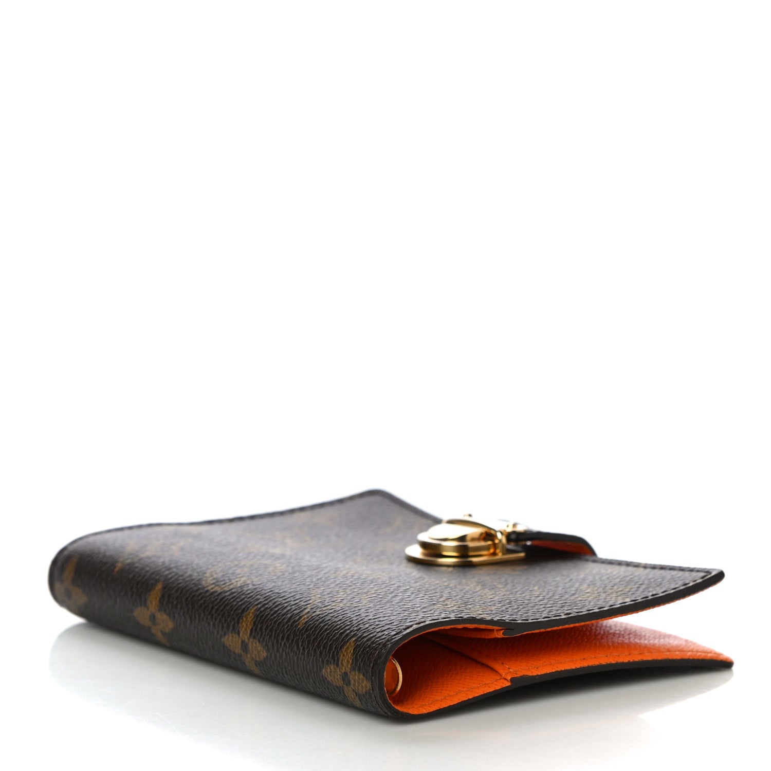 Louis Vuitton Monogram Koala Small Ring Agenda PM Orange 4 of 9