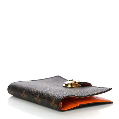 Louis Vuitton Monogram Koala Small Ring Agenda PM Orange 4 of 9