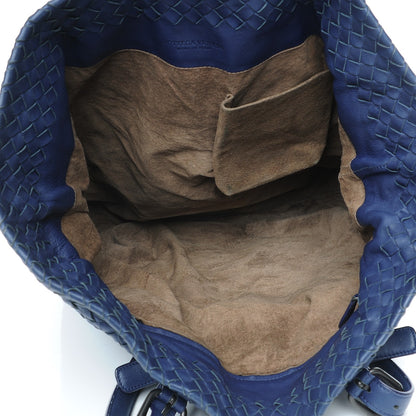 Bottega Veneta Nappa Intrecciato Large Tote Sapphire 5 of 8