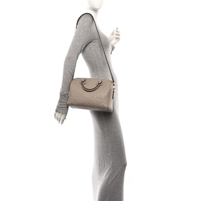 Louis Vuitton Empreinte Monogram Giant Speedy Bandouliere 25 Tourterelle 2 of 9